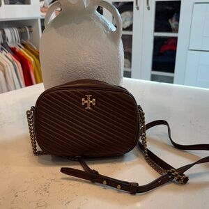 Tory Burch Chocolate Brown Crossbody Bag